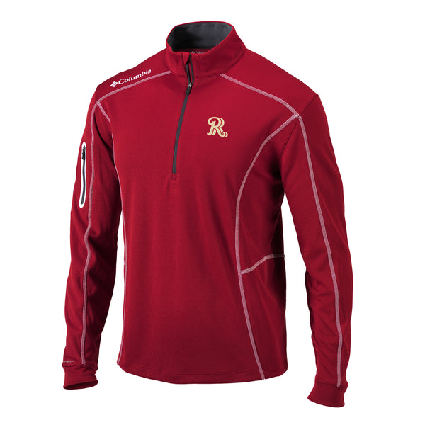 Columbia Omni-Wick Shotgun Red RR 1/4 Zip – Frisco RoughRiders