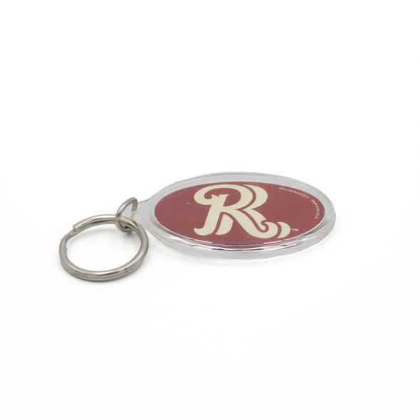 Oval RR Key Ring