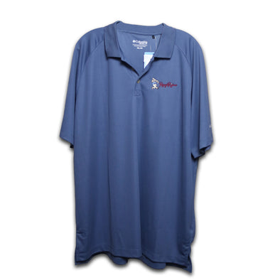 Columbia Omni-Wick Drive II Dark Mountain Primary Logo Polo