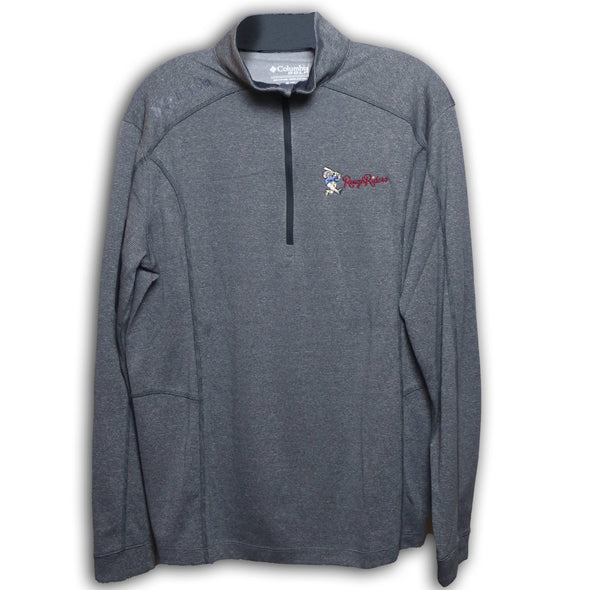 Columbia Omni-Wick Shotgun Forged Iron Primary Logo 1/4 Zip