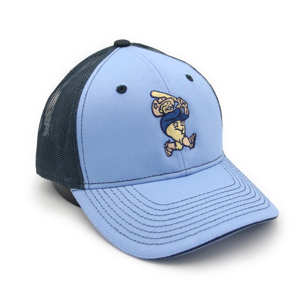 Outdoor Cap Trucker Swinging Teddy Light Blue