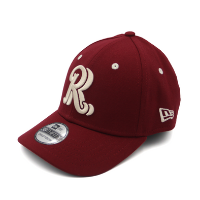 New Era 39Thirty Youth Scorched Red RR Logo