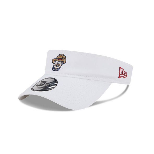 New Era White Visor