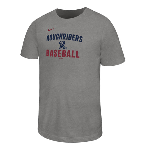 Nike Youth Gray RoughRiders Legend Tee