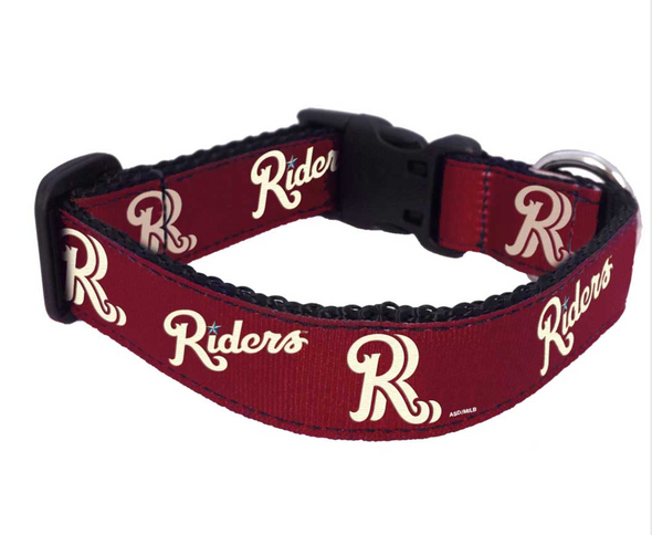 Scorched Red Riders Dog Collar