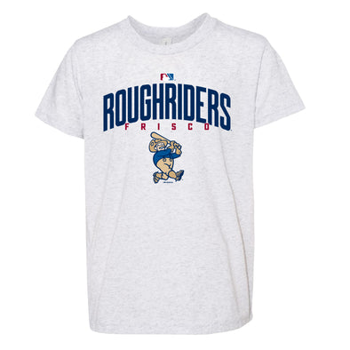 Youth White Fleck Tri-Blend T-Shirt