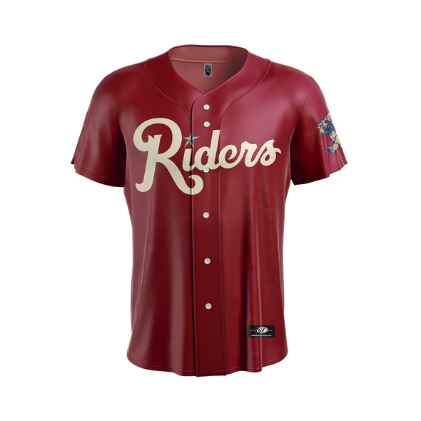 OT RoughRiders Scorched Red Alternate Replica Jersey