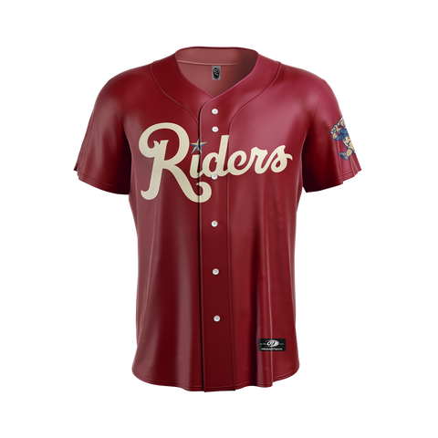 OT RoughRiders Adult Scorched Red Replica Jersey