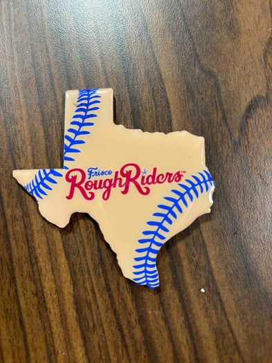 Frisco RoughRiders Texas Shape Magnet