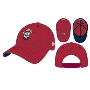 New Era 9Forty Youth Scorched Red Smiling Teddy