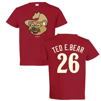Bimm Ridder Ted E Bear Scorched Red Change Up T-Shirt