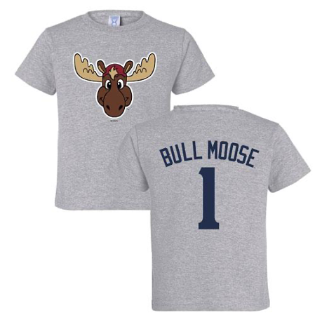 Bimm Ridder Toddler Bull Moose Head Heather Change Up T-Shirt