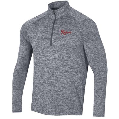 Under Armour Men's Riders Script Tech 1/4 Zip Grey