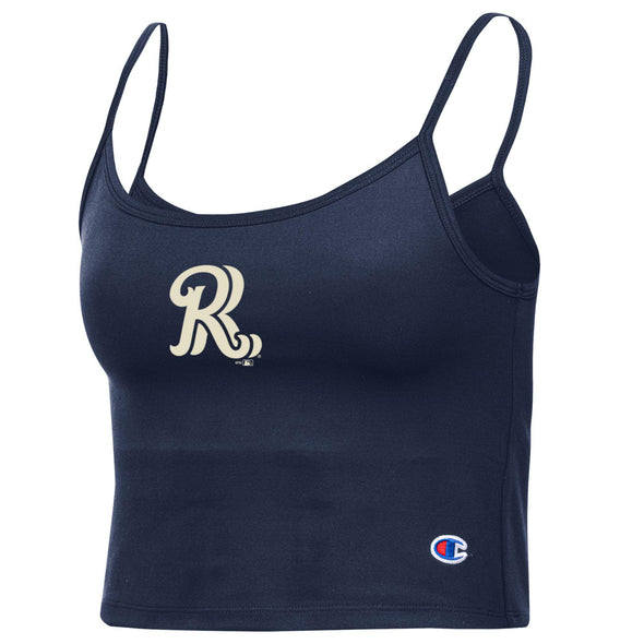 Champion Women's Strappy Crop Tank Navy