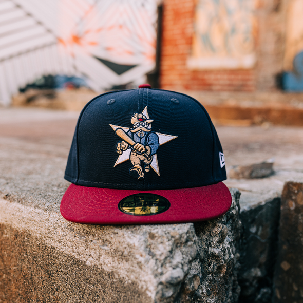Frisco RoughRiders Marvel's Defenders of the Diamond New Era 59FIFTY Fitted Cap