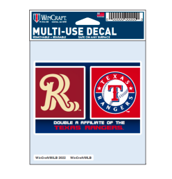 Frisco RR Double-A Affiliate of the Texas Rangers Decal
