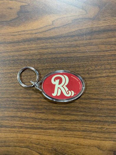 Oval RR Key Ring